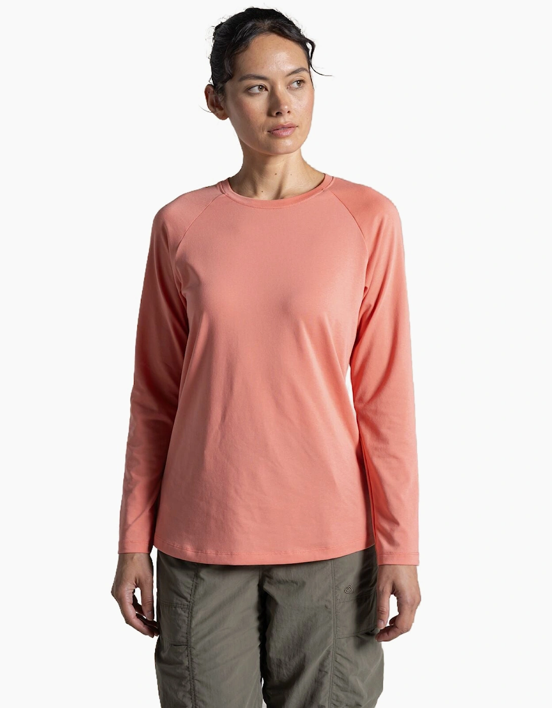Craghoppers Womens NosiLife Nour Long Sleeve T-Shirt, 2 of 1