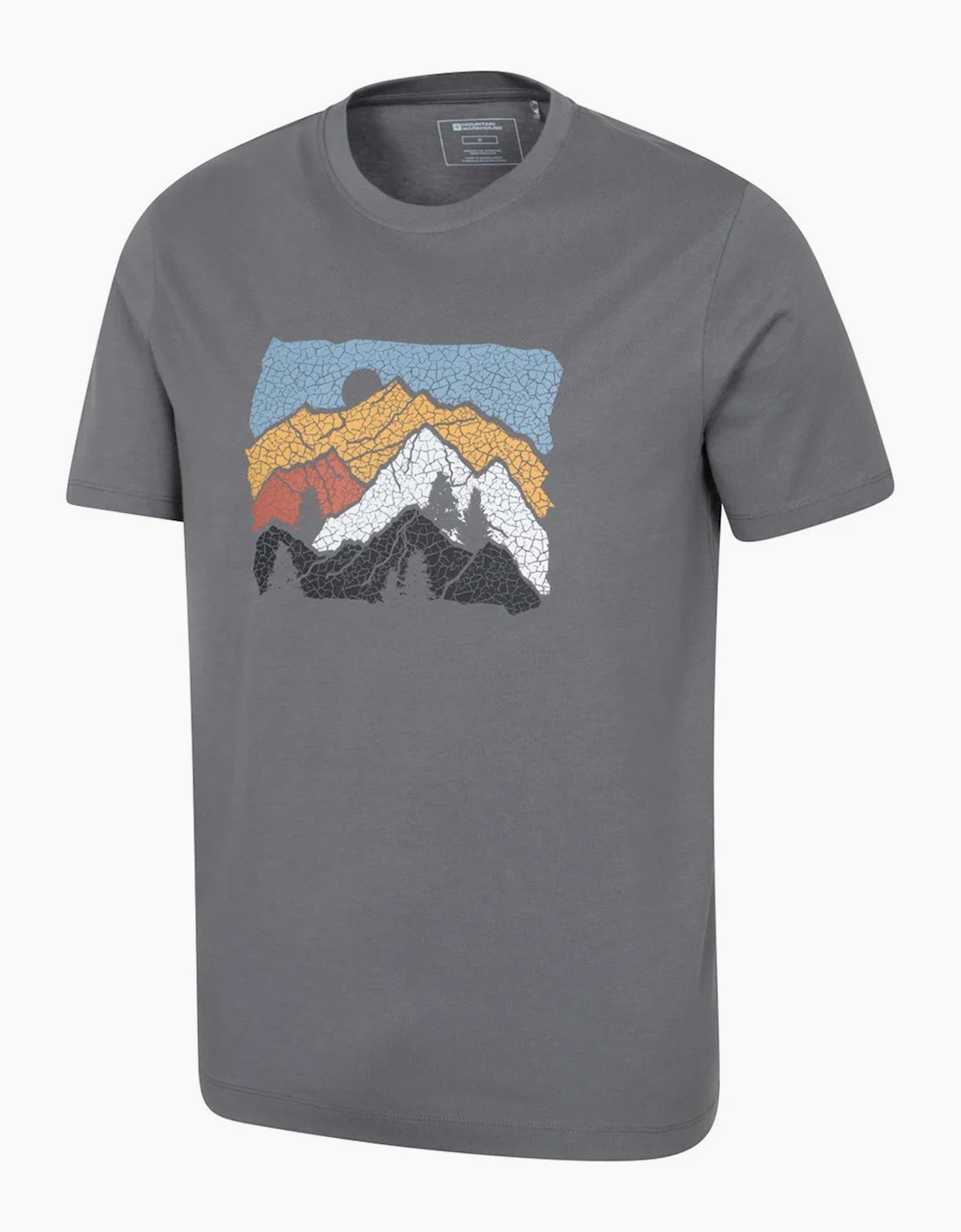 Mountain Warehouse Mens Linear Organic T-Shirt