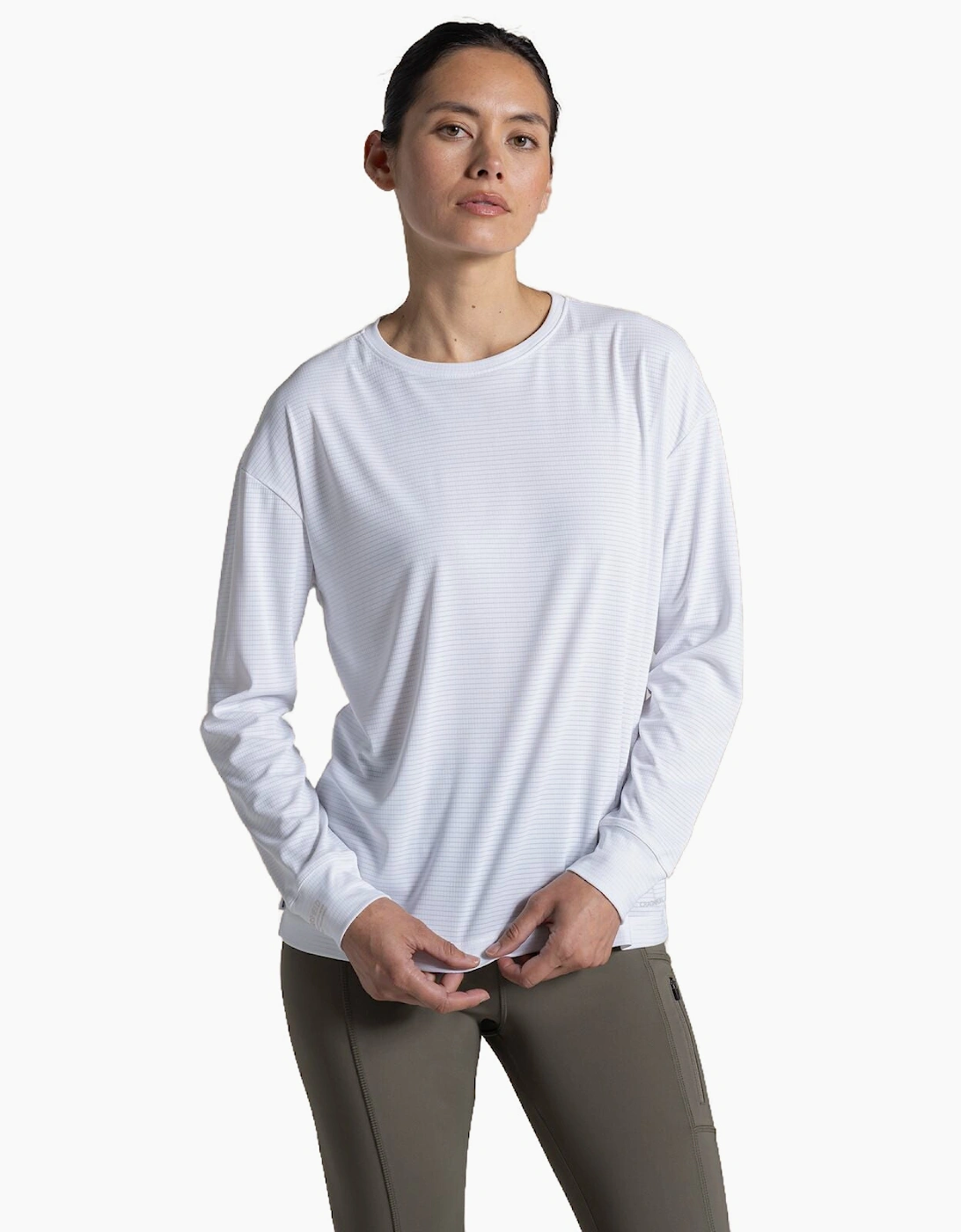 Craghoppers Womens NosiLife SolarShield+ Long Sleeve T-Shirt