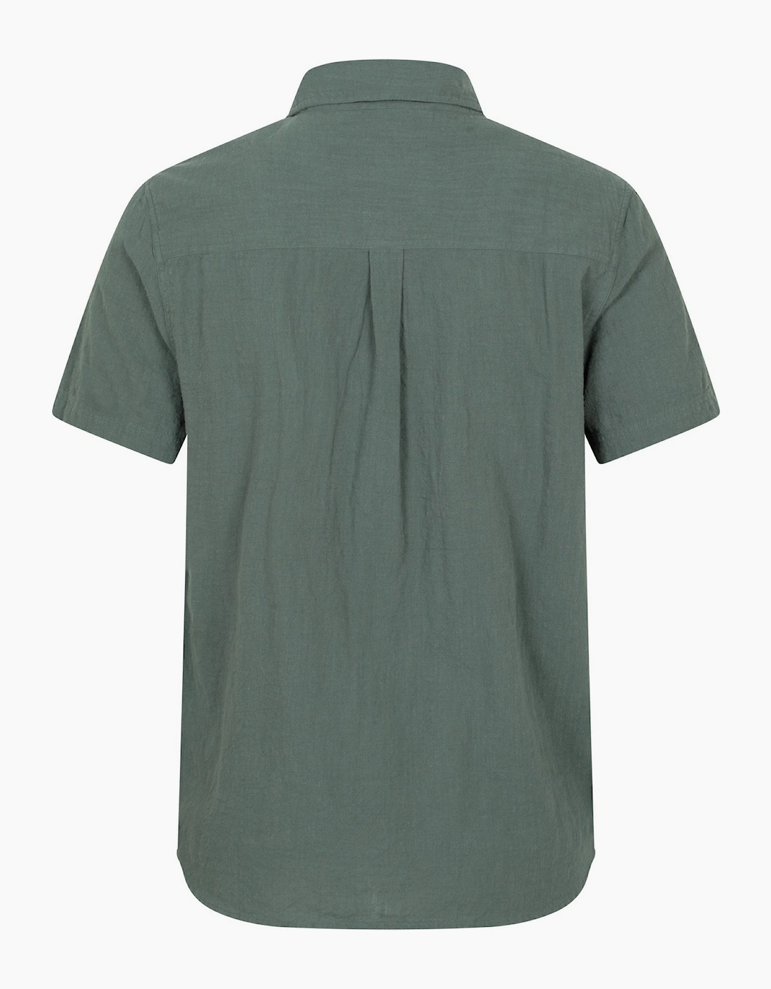 Mountain Warehouse Mens Palm Textured Short-Sleeved Shirt