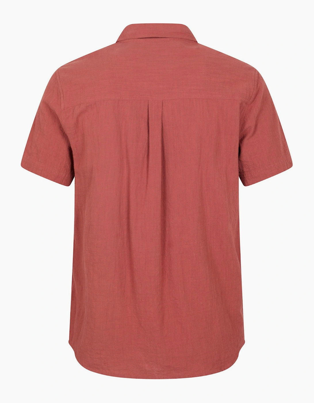 Mountain Warehouse Mens Palm Textured Short-Sleeved Shirt
