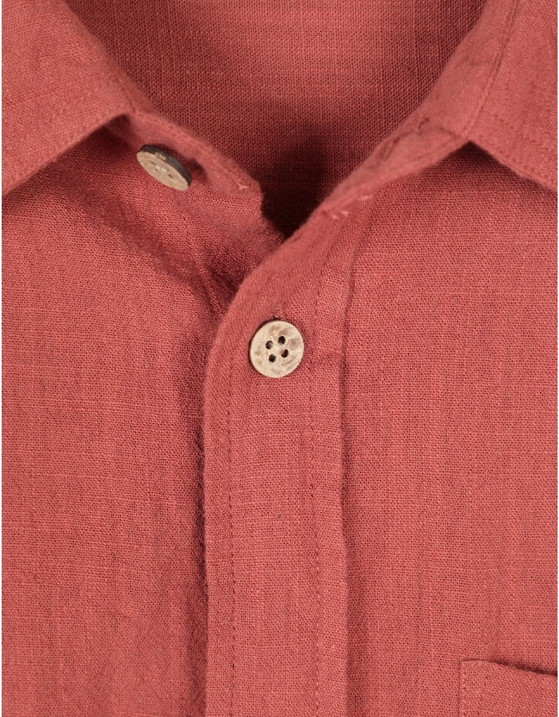 Mountain Warehouse Mens Palm Textured Short-Sleeved Shirt