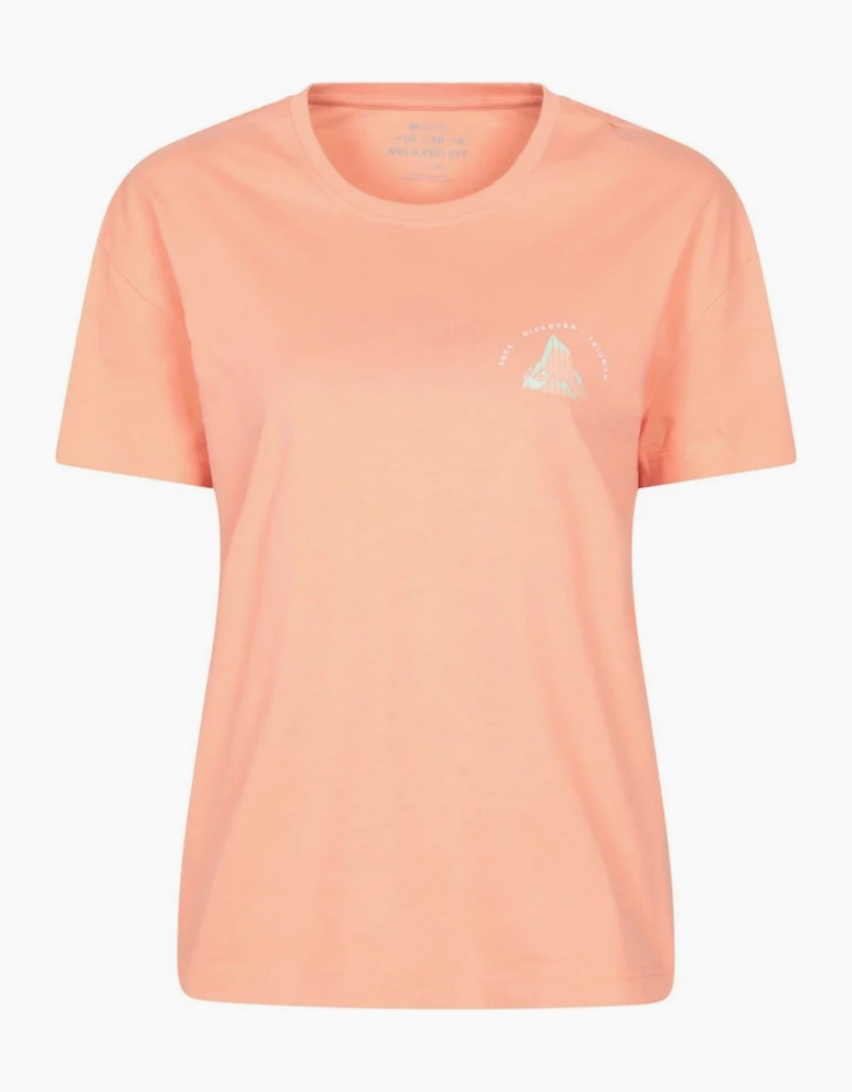 Mountain Warehouse Womens/Ladies Techy Mountain Relaxed Fit T-Shirt