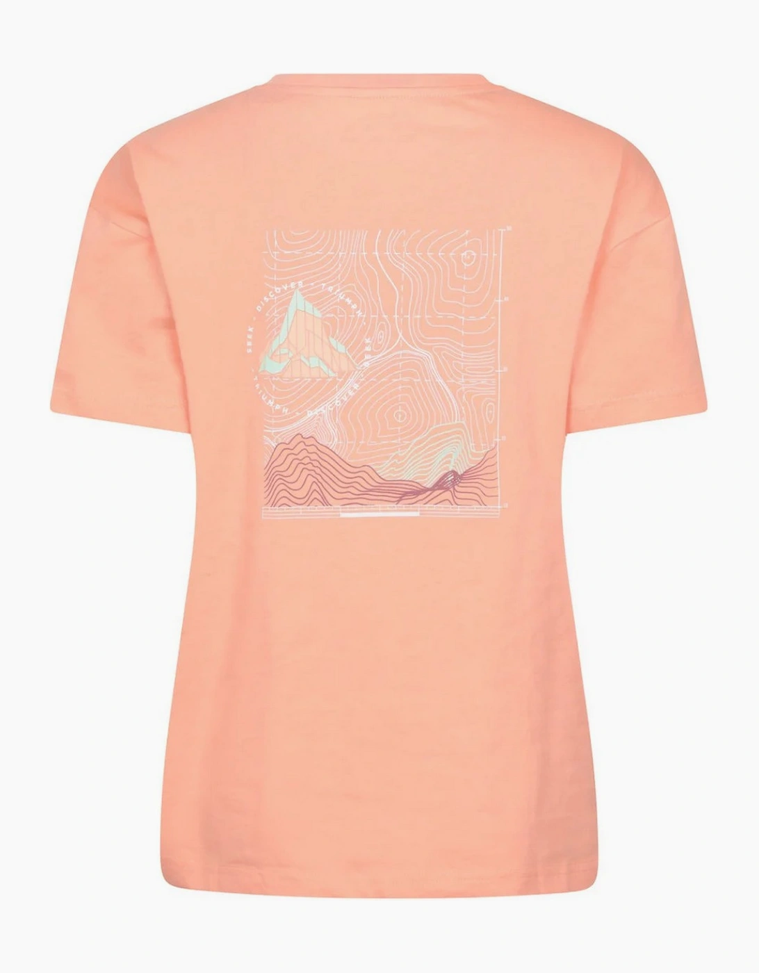 Mountain Warehouse Womens/Ladies Techy Mountain Relaxed Fit T-Shirt