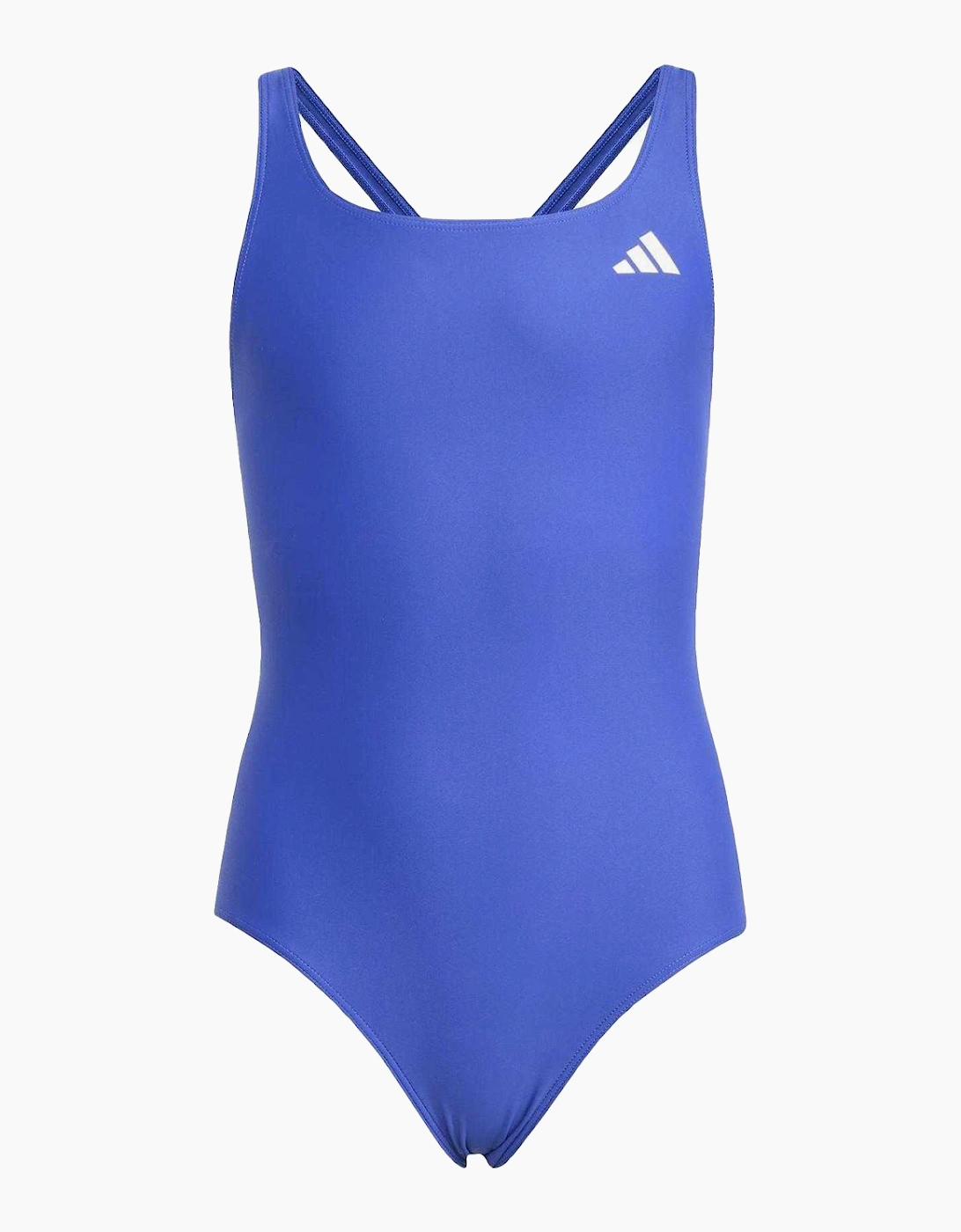 Adidas Girls Blue 'S Logo Racerback One Piece Swimsuit  9 Years/10 Years Size 9-10 Years Kids