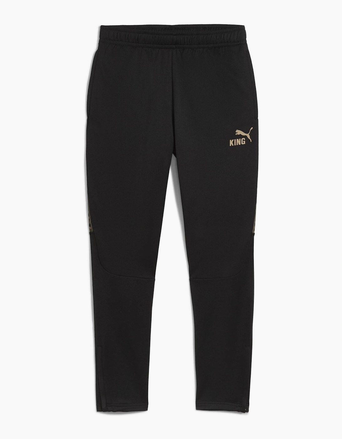 Puma Men's Black/Multi Performance Tracksuit Bottoms  Xl