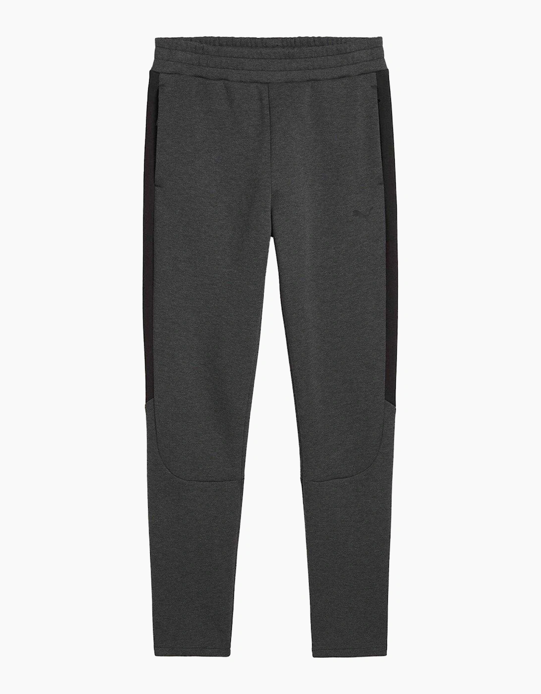 Puma Men's Grey Evostripe Core Fleece Tapered Joggers  M