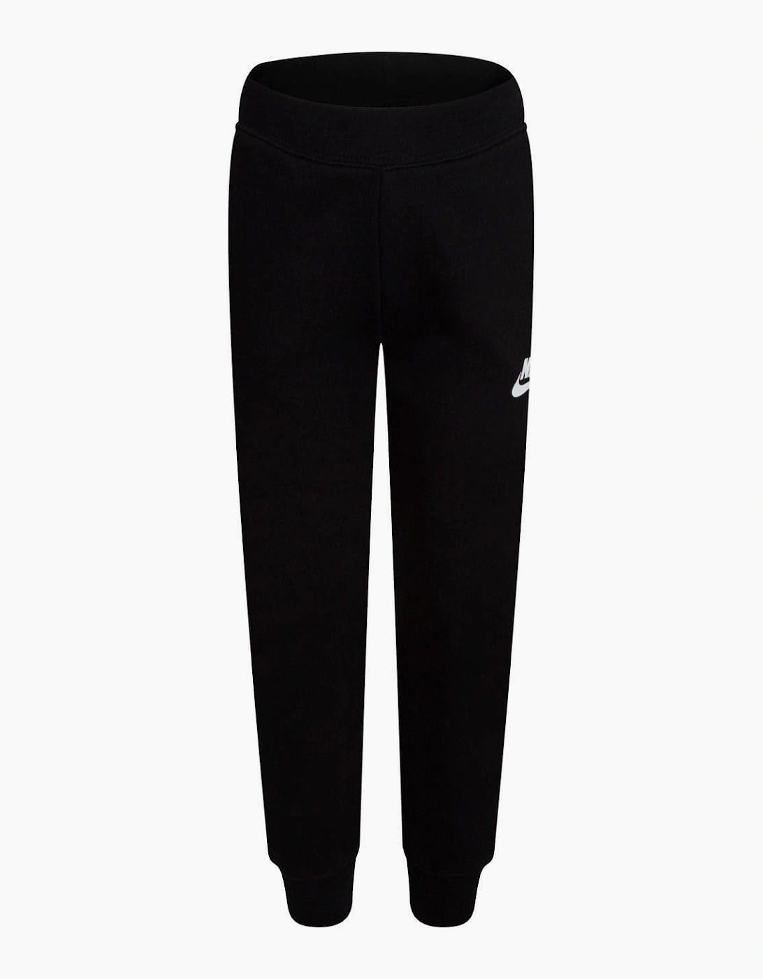 Nike Unisex Black Girls Fleece Logo Jogging Bottoms  Size 4-5 Years Kids