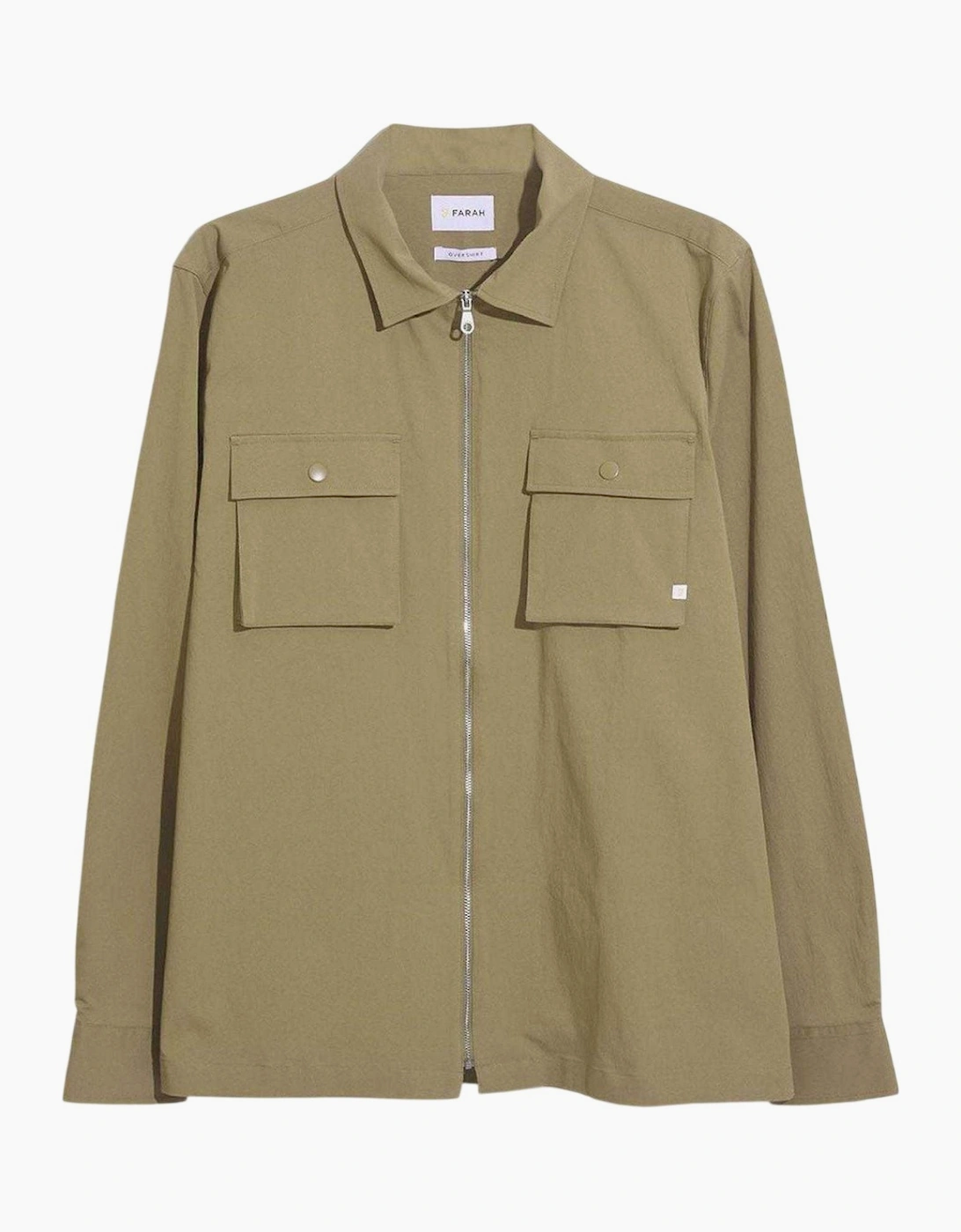 Farah Men's Green Overshirt  40/Regular L