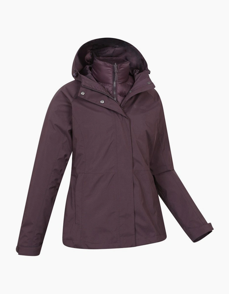 Mountain Warehouse Womens/Ladies Alaskan 3 in 1 Padded Jacket