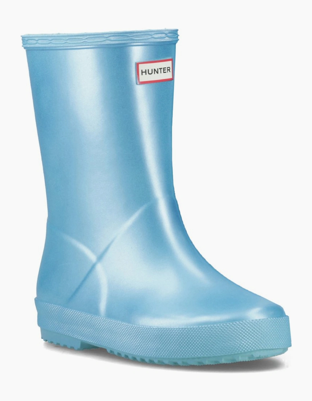 Hunter Girls Blue 'S First Nebula Wellingtons  Years/7 Size 7 Kids