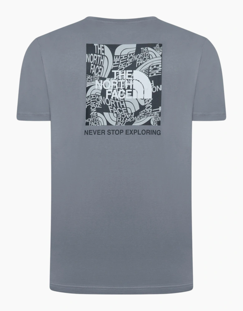 The North Face Mens T Shirt Box Exploration Crew Neck Graphic Print Summer Tee