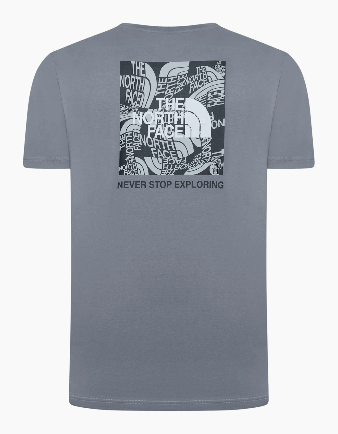 The North Face Mens T Shirt Box Exploration Crew Neck Graphic Print Summer Tee