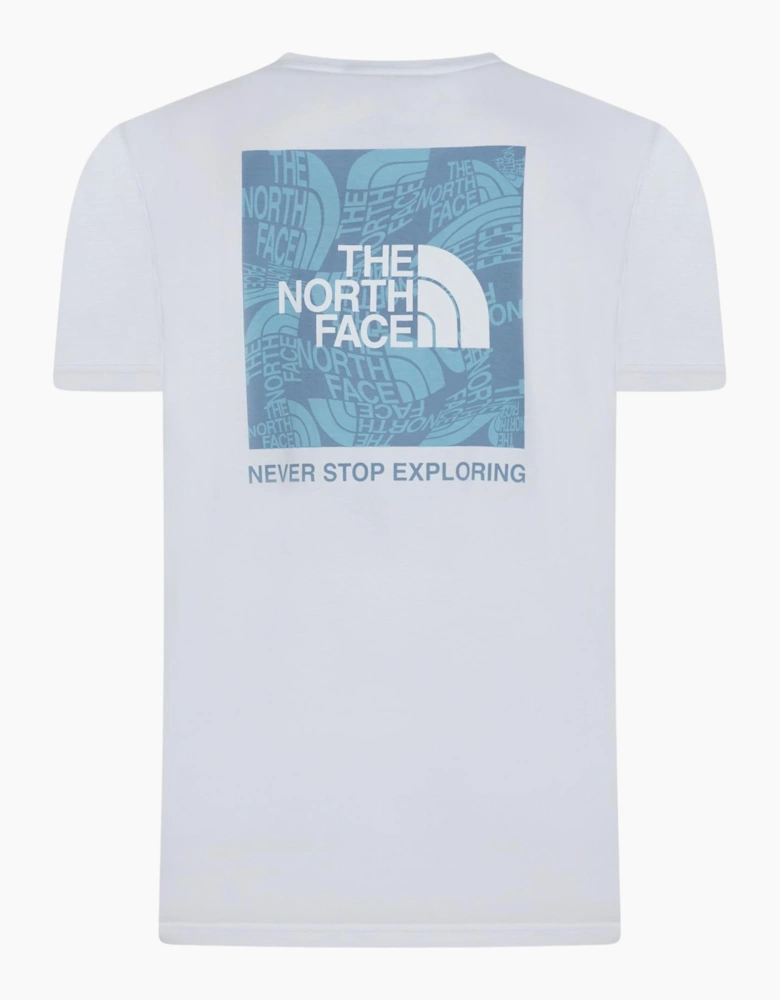The North Face Mens T Shirt Box Exploration Crew Neck Graphic Print Summer Tee