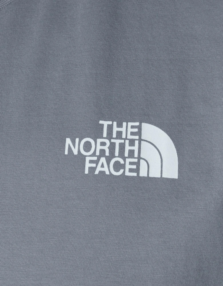 The North Face Mens T Shirt Box Exploration Crew Neck Graphic Print Summer Tee