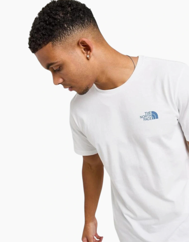 The North Face Mens T Shirt Box Exploration Crew Neck Graphic Print Summer Tee