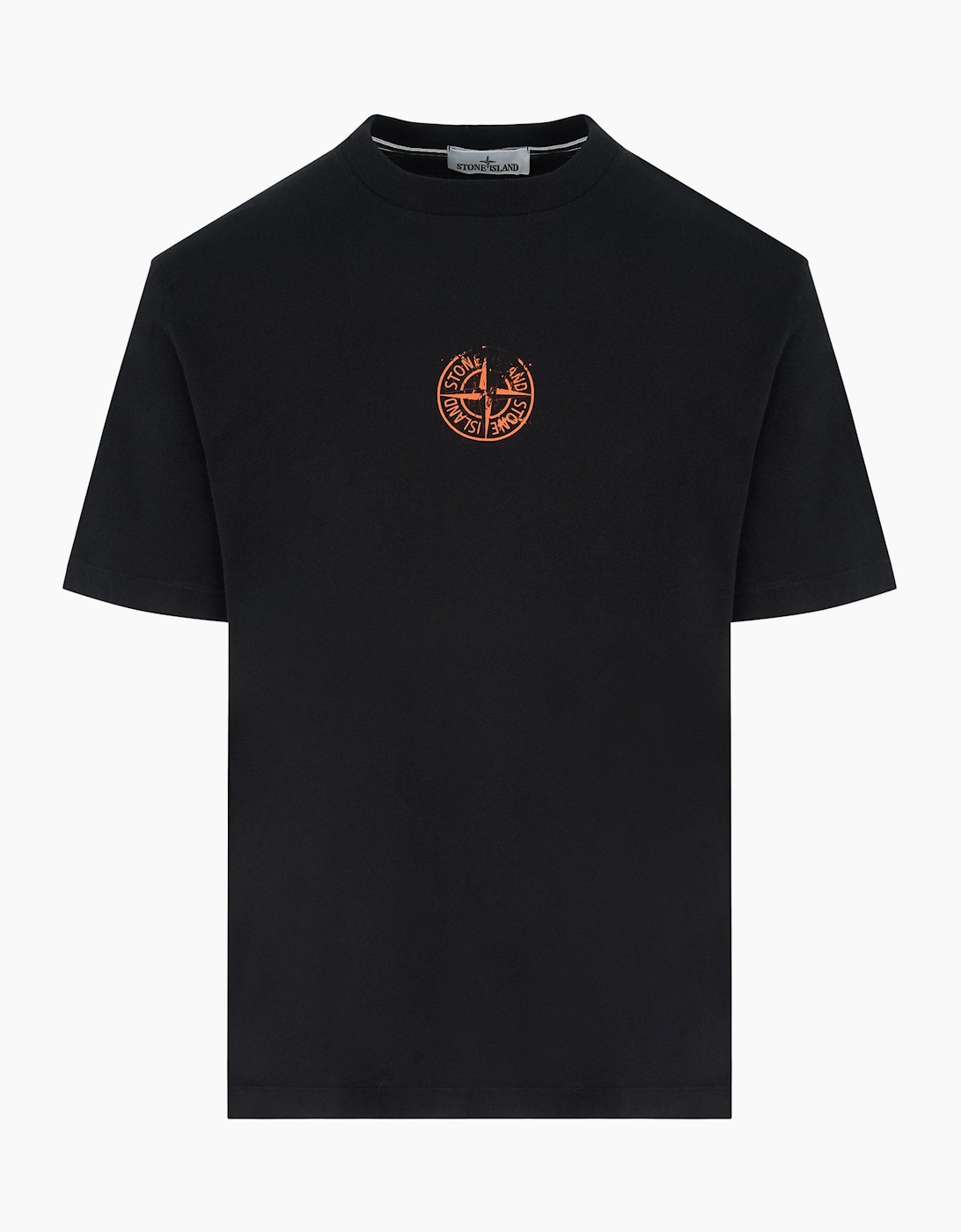 Stone Island Men's Black Compass 2100001 T-Shirt - Size: Xx