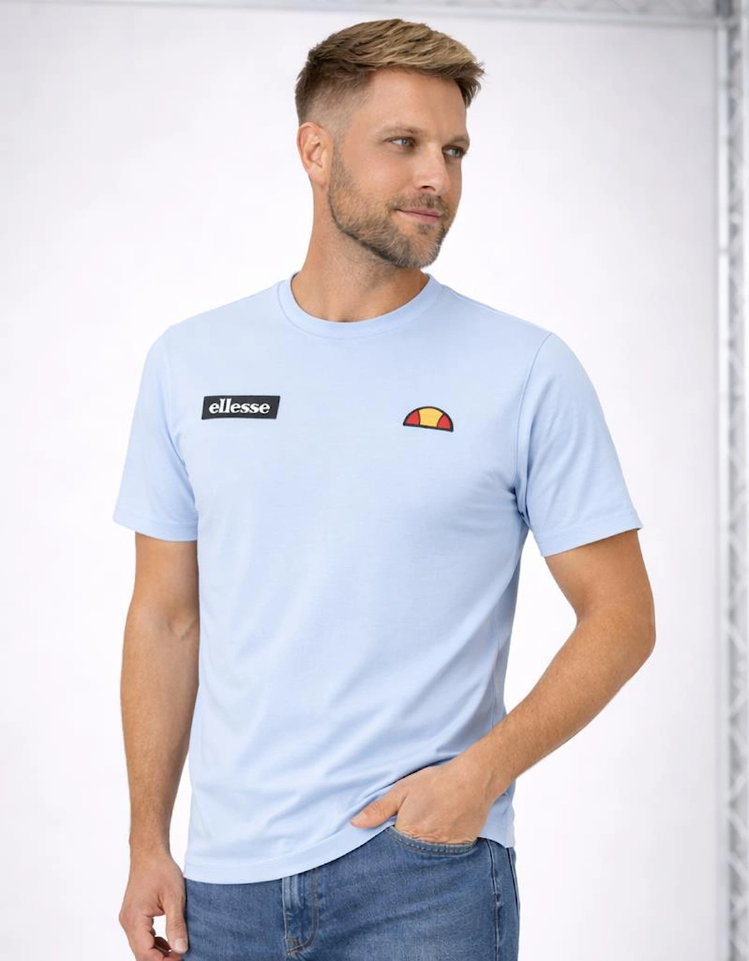 Ellesse Floran T-Shirt Light Blue