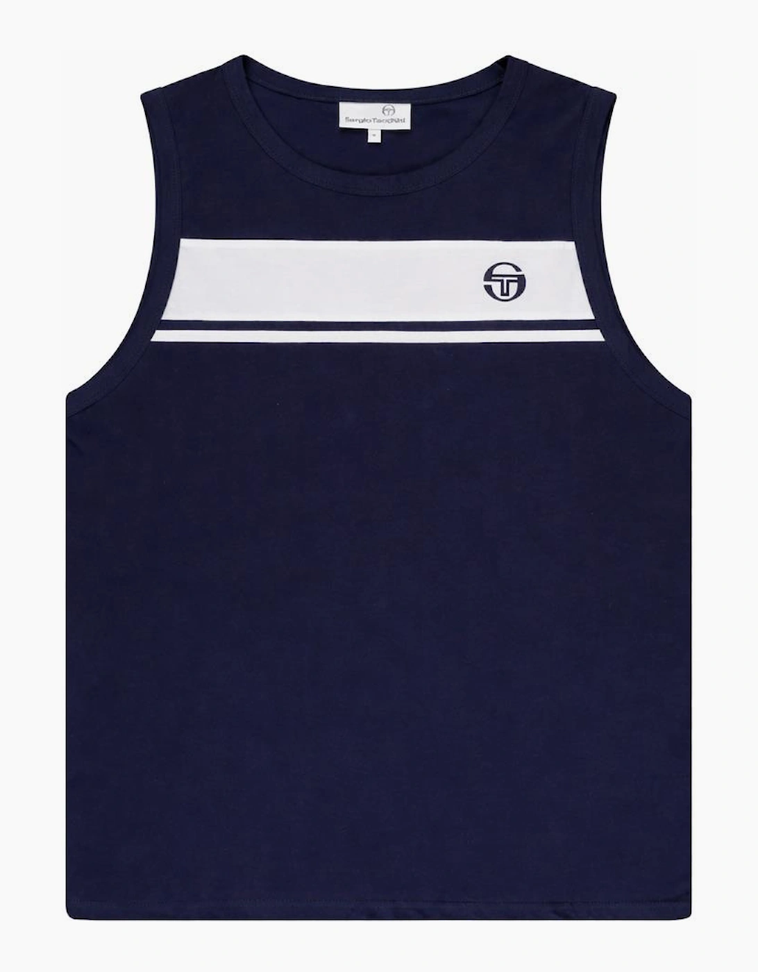 Sergio Tacchini Damarindo Vest Maritime Blue/White