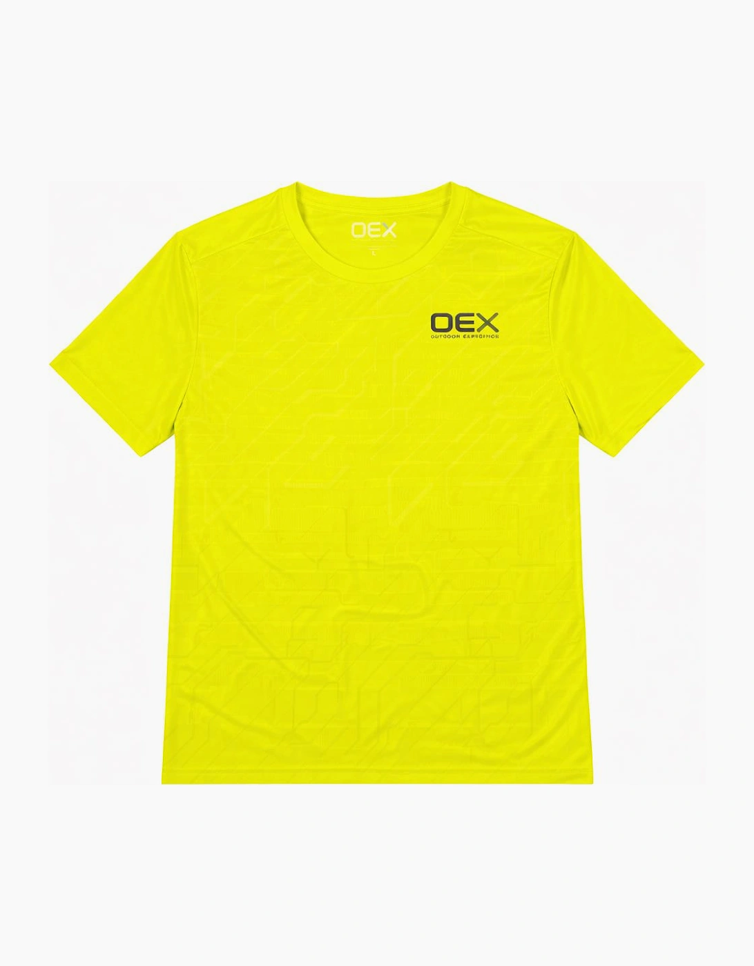 OEX Helmer T-Shirt Acidic Lime, 2 of 1