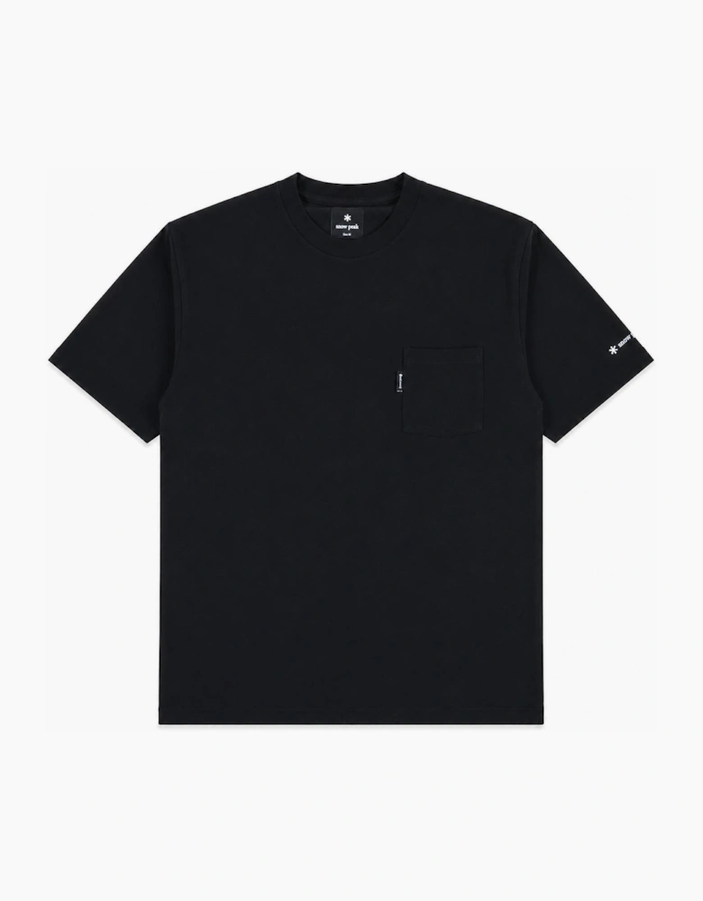 Snow Peak Pocket T-Shirt Black