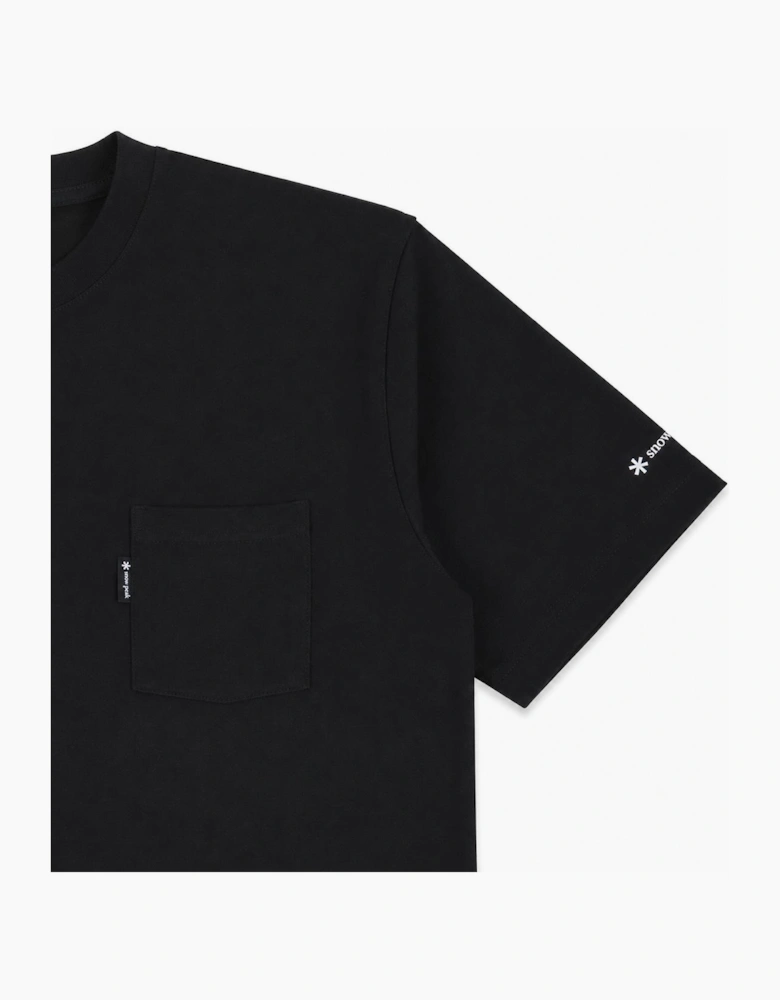 Snow Peak Pocket T-Shirt Black
