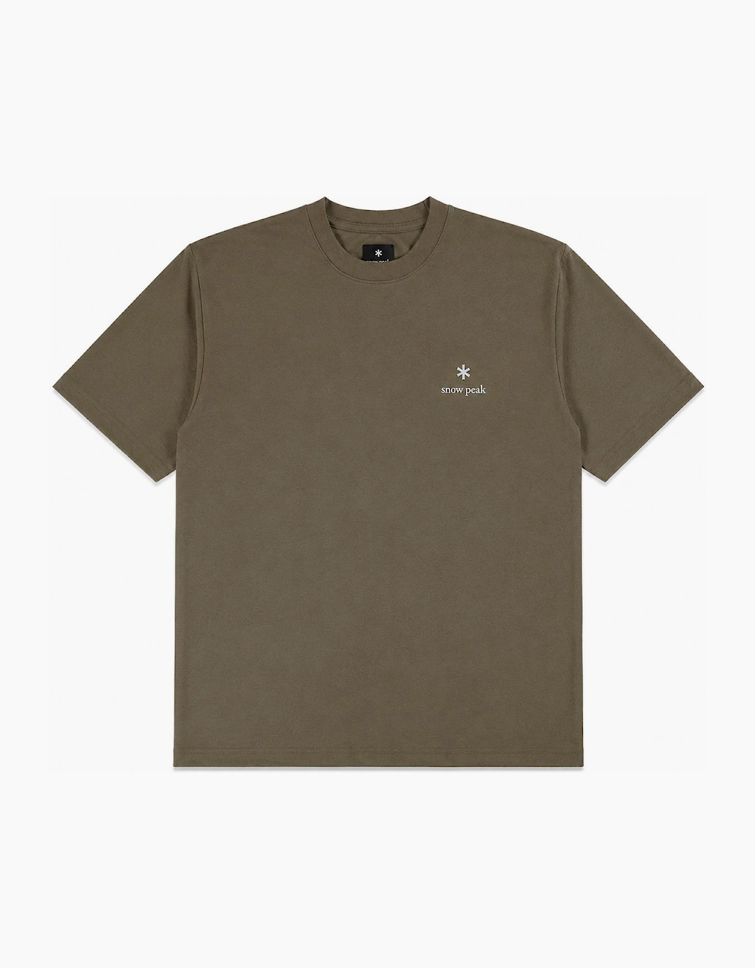 Snow Peak Logo T-Shirt Dark Beige, 5 of 4