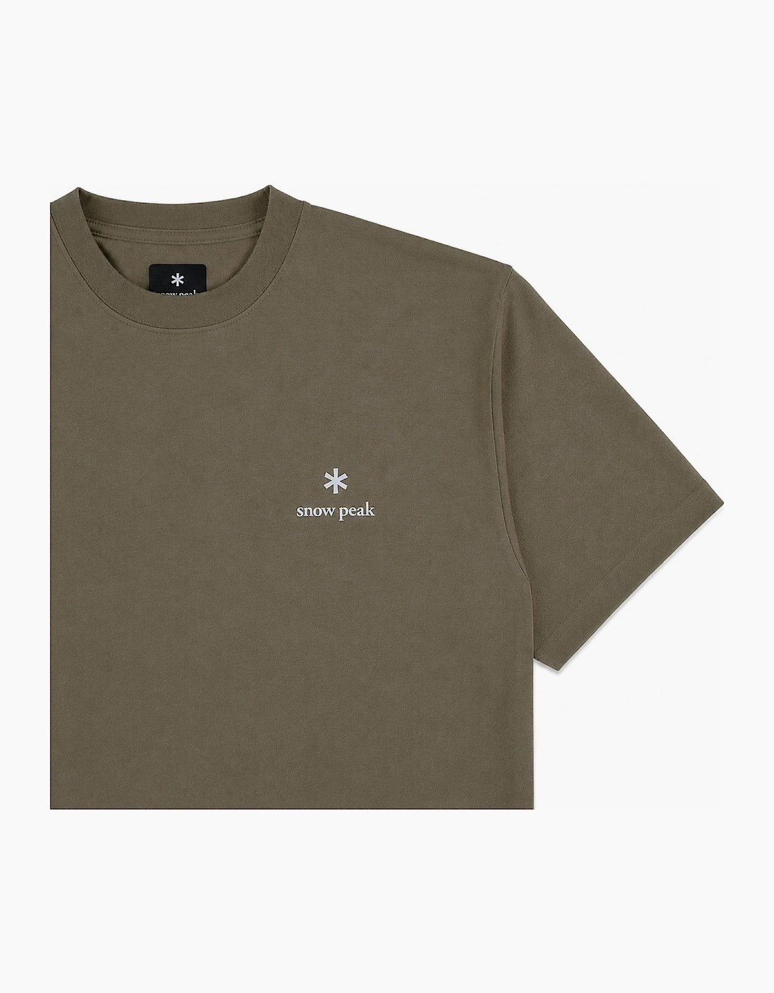 Snow Peak Logo T-Shirt Dark Beige