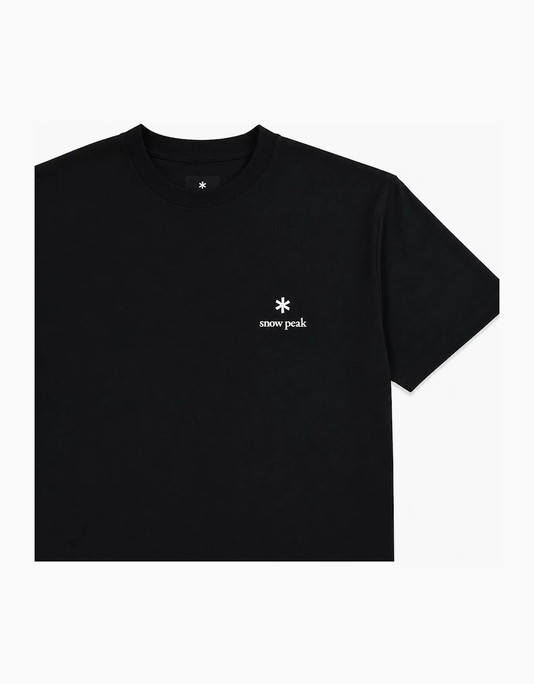 Snow Peak Logo T-Shirt Black
