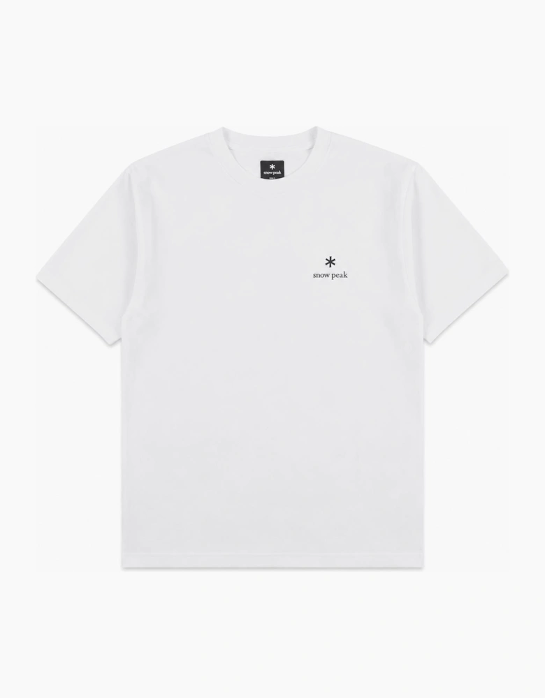 Snow Peak Logo T-Shirt Off White