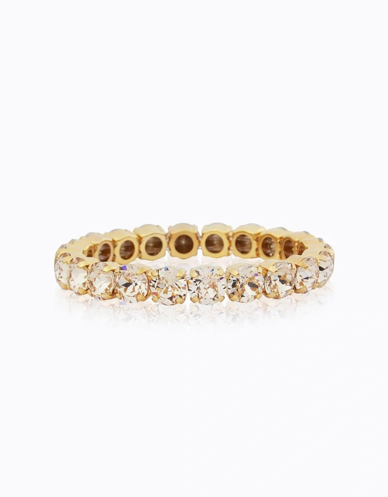 Gia stud bracelet silk