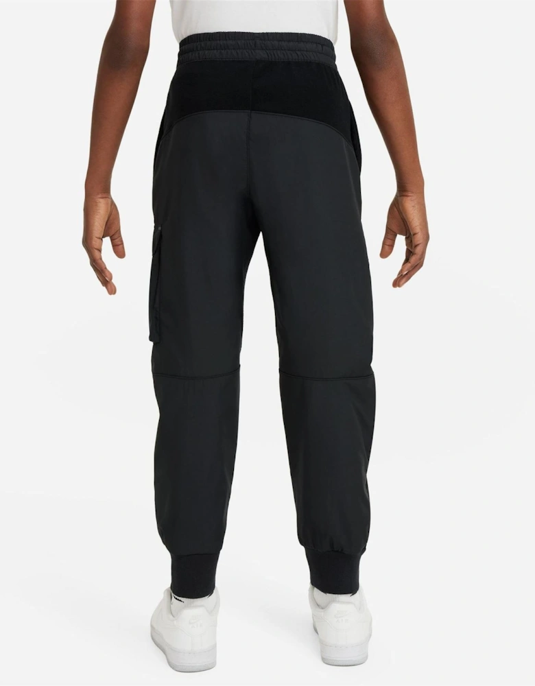 Utility Solid Patterned Slim Joggers