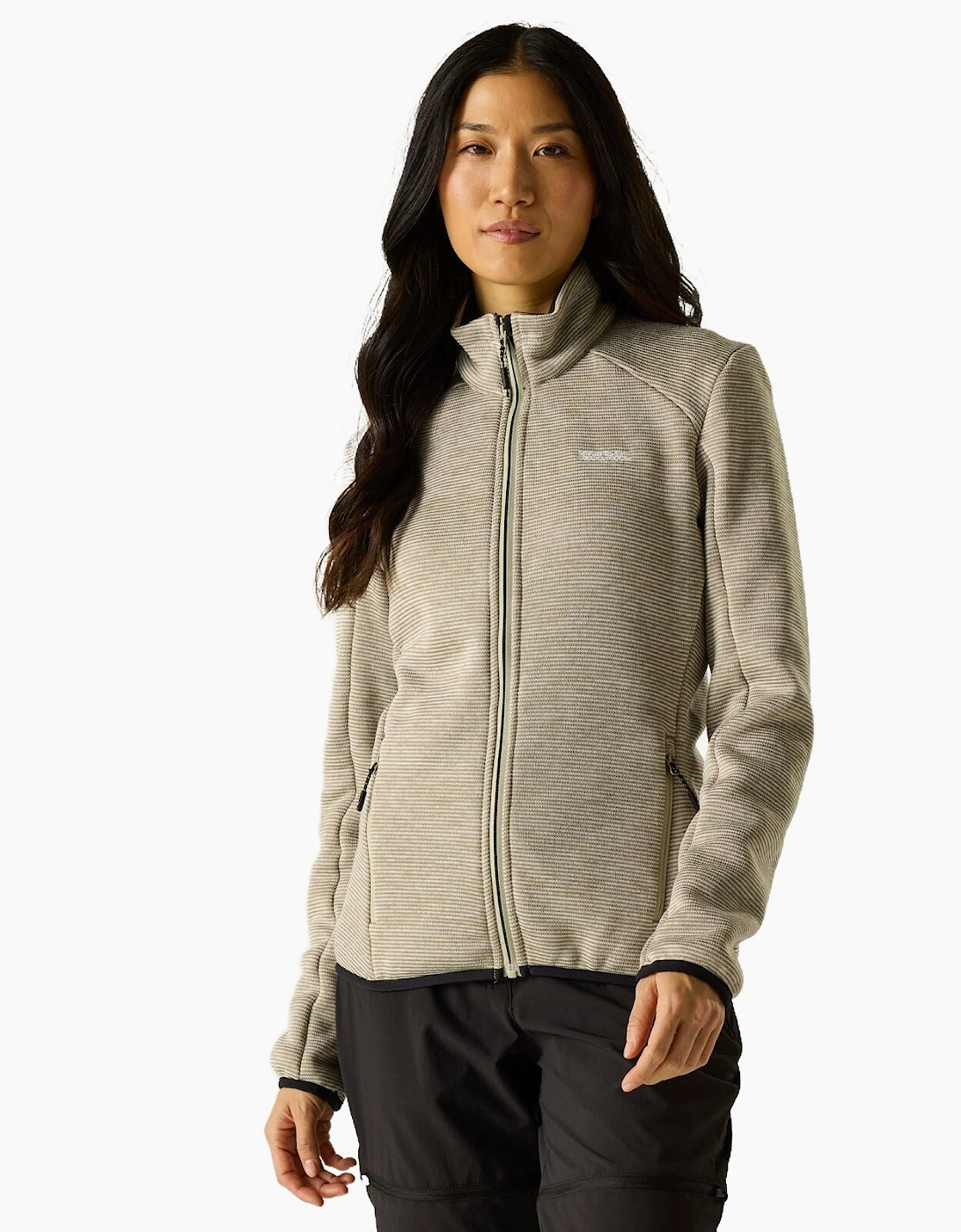 Regatta Womens Newhill Brushed-Back Knit Full Zip Fleece