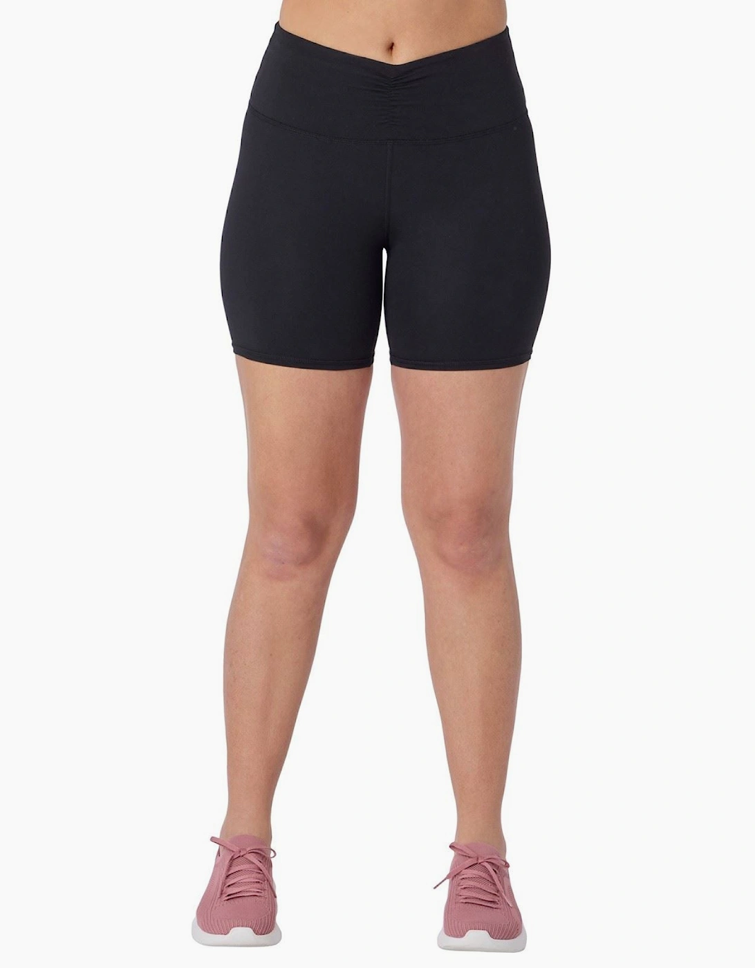 Skechers Goflex Slim 6" Bike Short Polyester Women's Black Activewear Shorts, 3 of 2