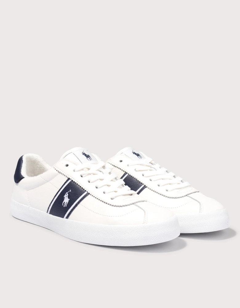 Court Vulcanised Leather Sneakers