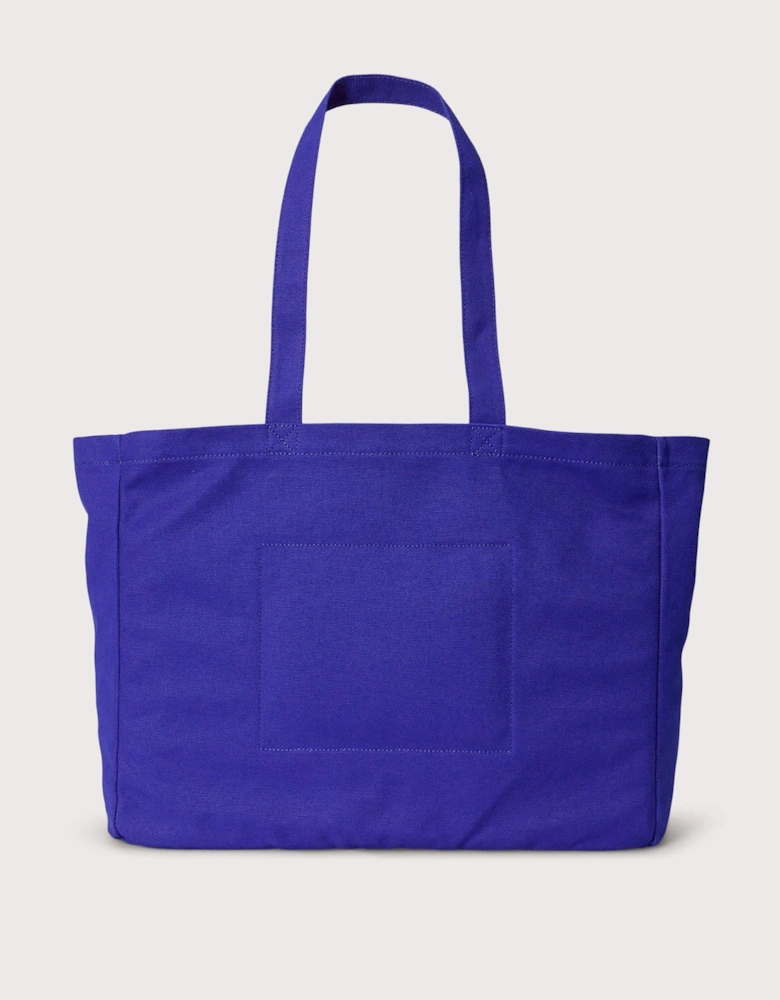 Embroidered Canvas Tote Bag