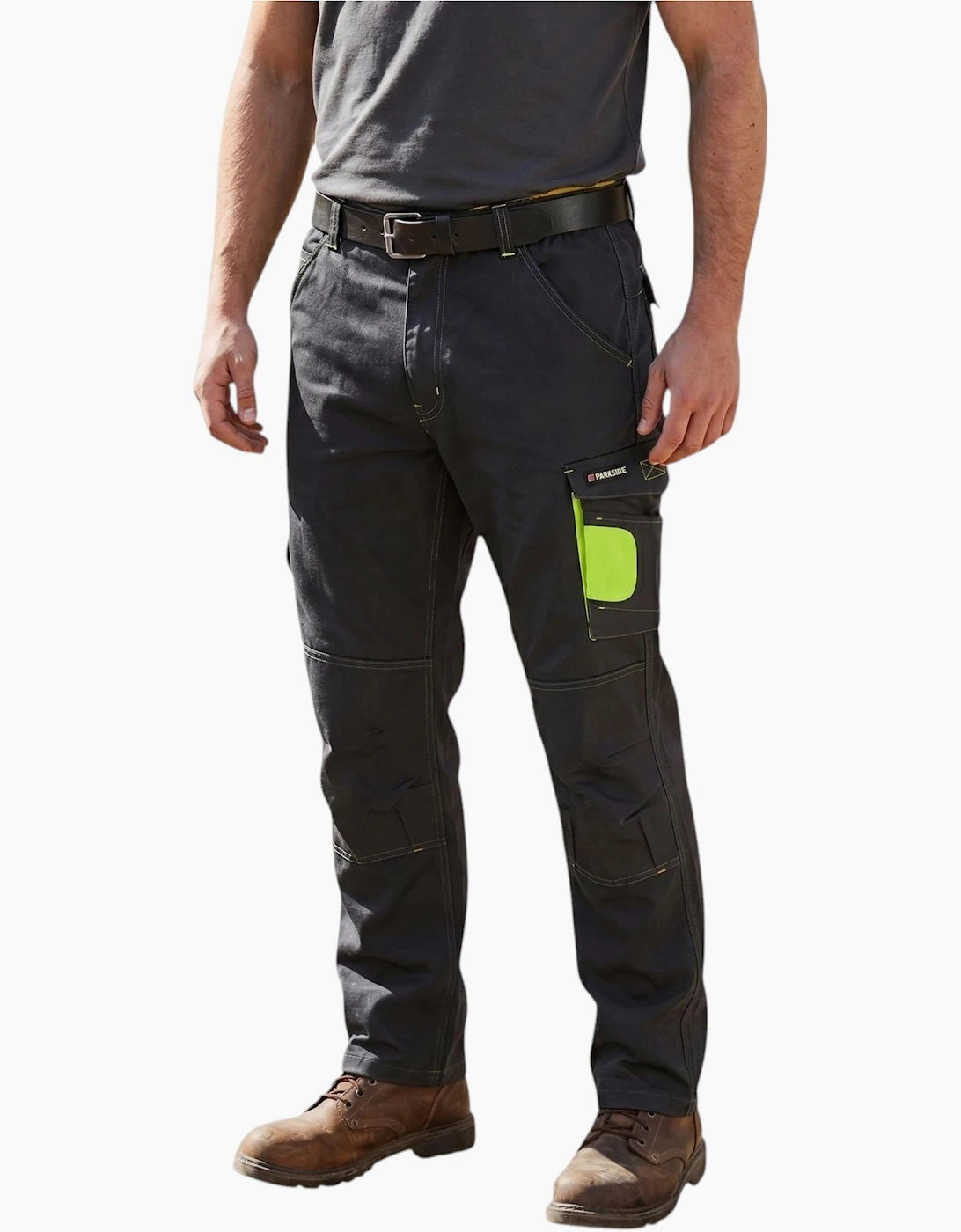 Parkside Mens Cargo Work Trousers Combat Pant