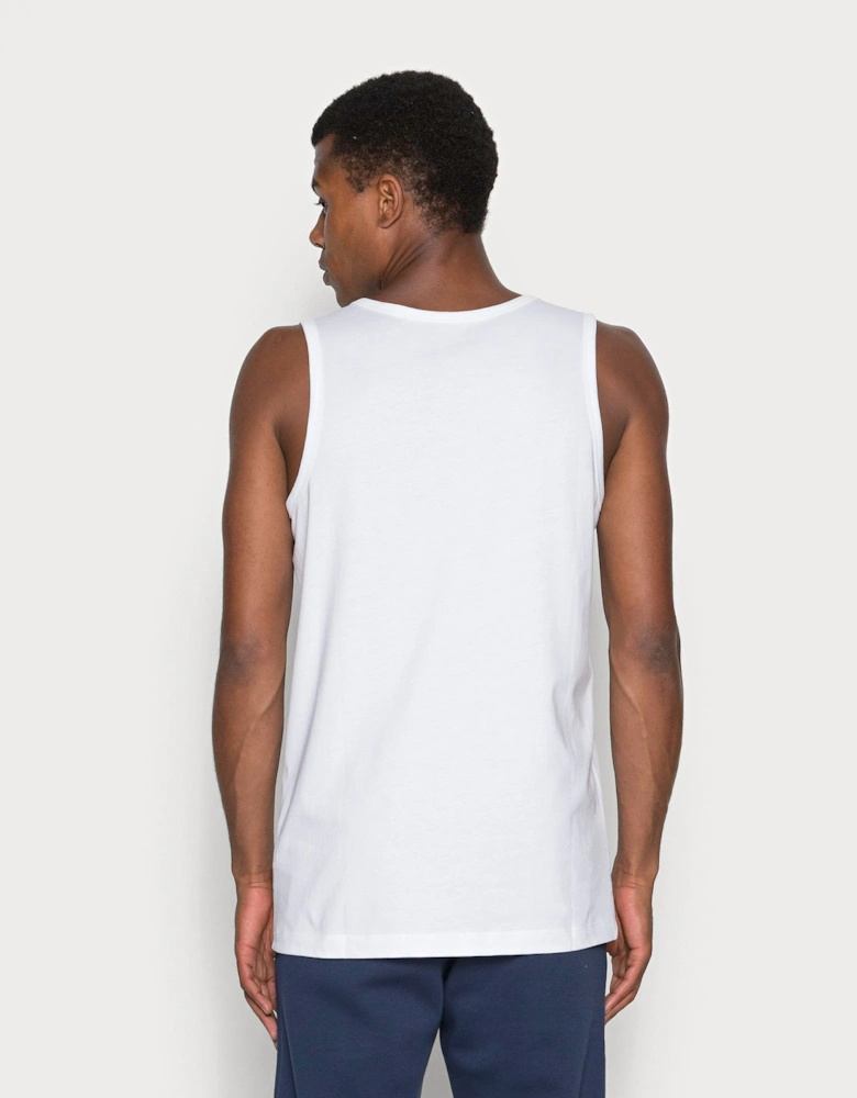 Nike Men's Swoosh Big Logo Vest/Tank Top White