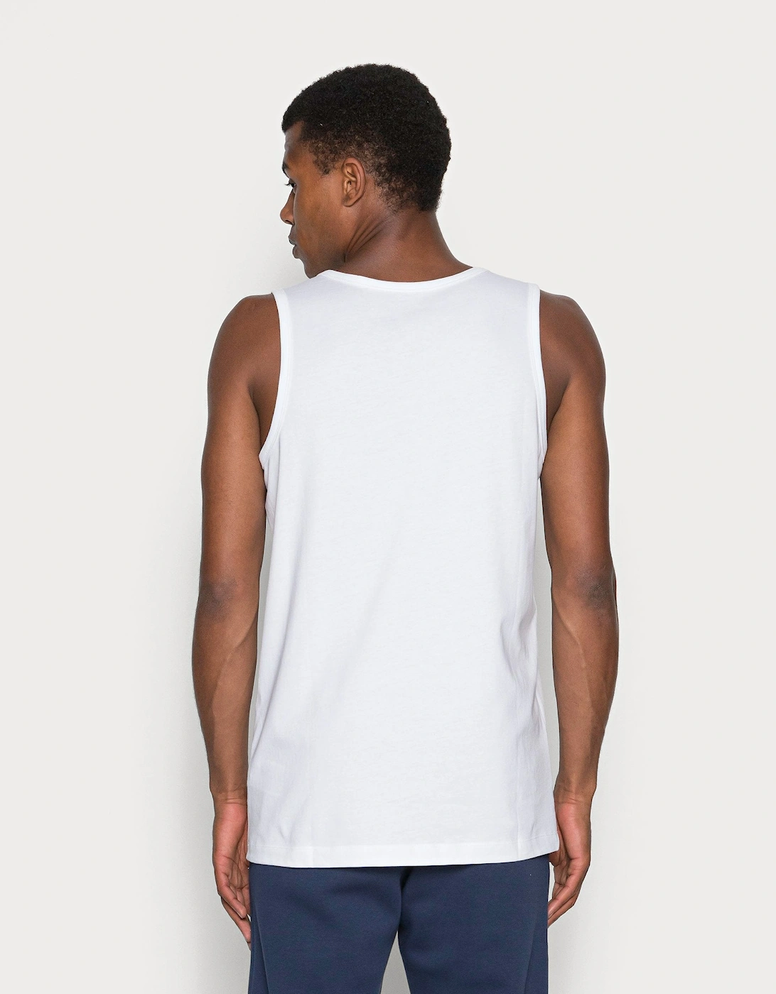 Nike Men's Swoosh Big Logo Vest/Tank Top White