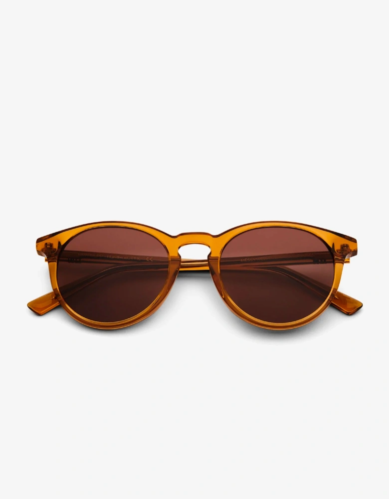 Messy weekend New Depp Bio acetate Sunglasses Brown Coffee