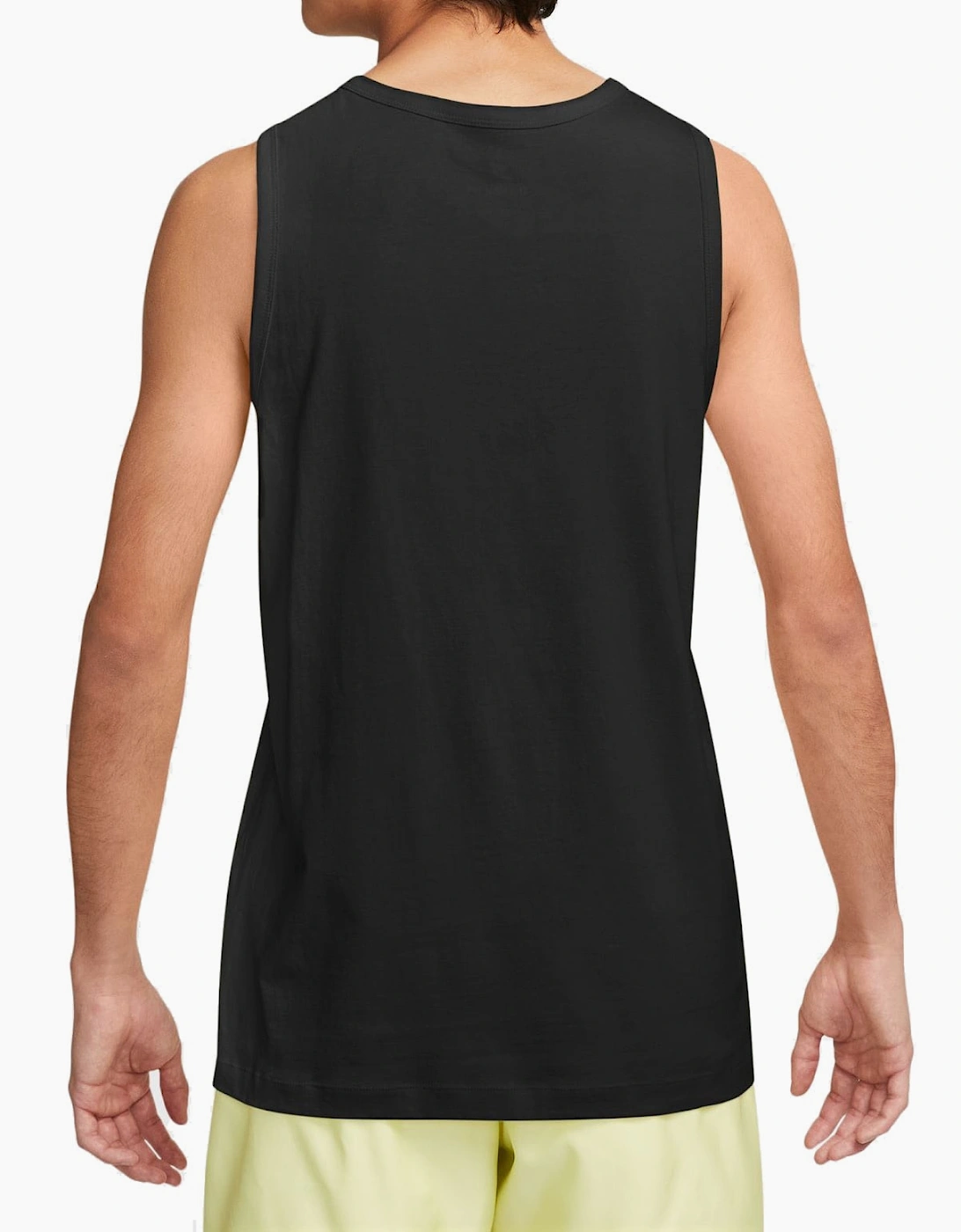 Nike Men's Swoosh Big Logo Vest/Tank Top Black