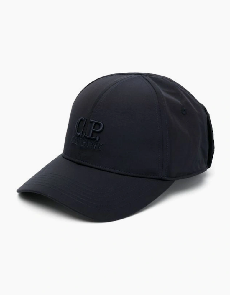 C.P. COMPANY BOYS BLACK BASEBALL CAP CQX004