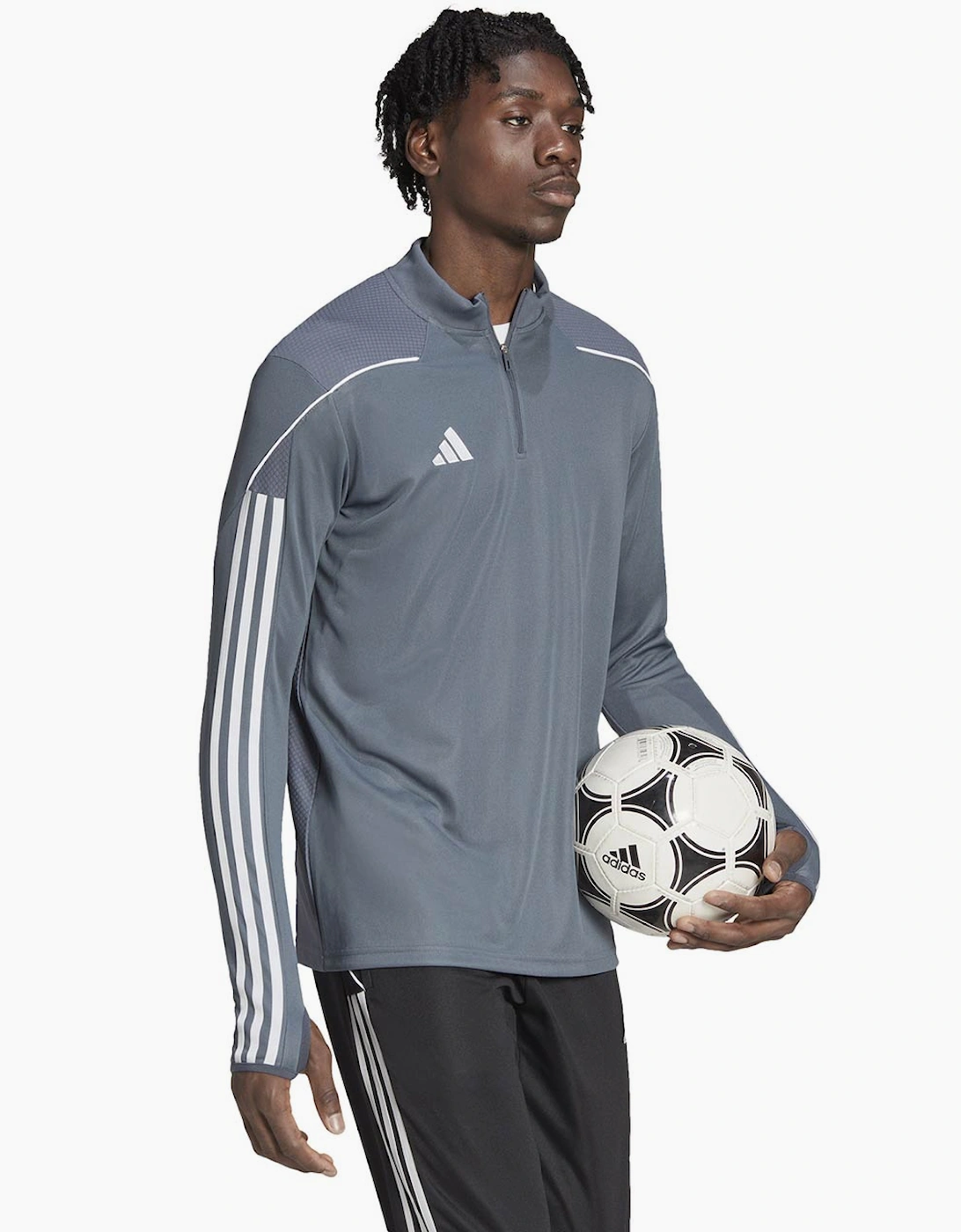Adidas Tiro 23 League 1/4 Zip Training Top Grey