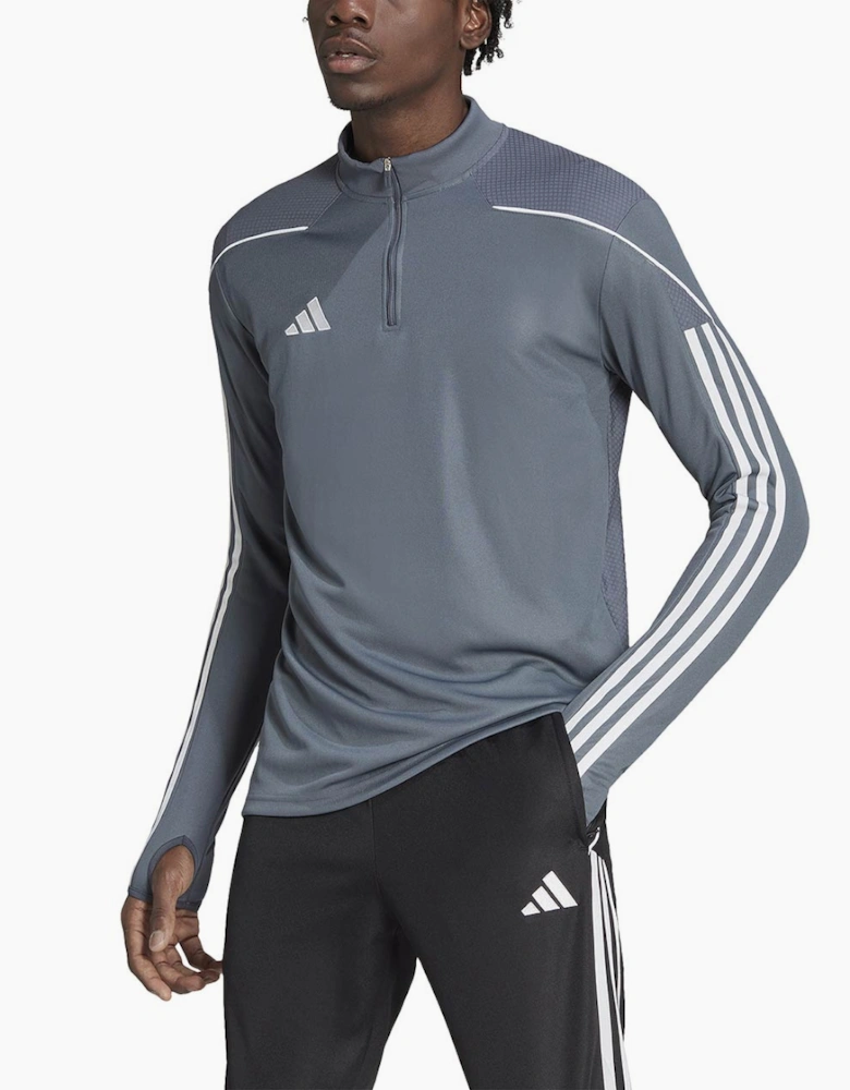 Adidas Tiro 23 League 1/4 Zip Training Top Grey