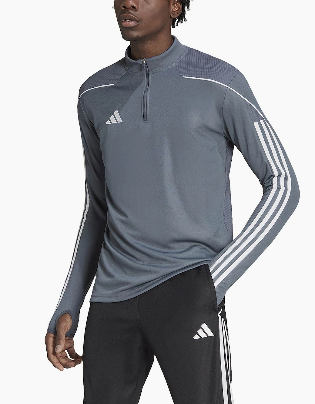 Adidas Tiro 23 League 1/4 Zip Training Top Grey, 5 of 4
