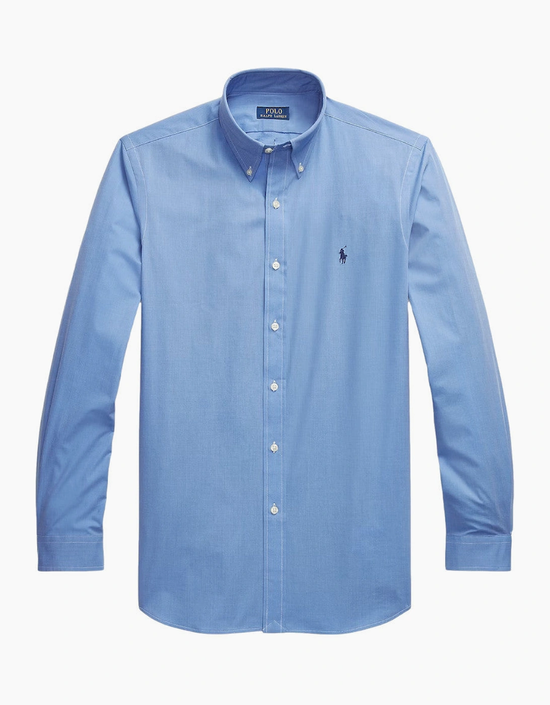 Polo Ralph Lauren LS Bistrch Poplin Shirt 003 Blue End on End