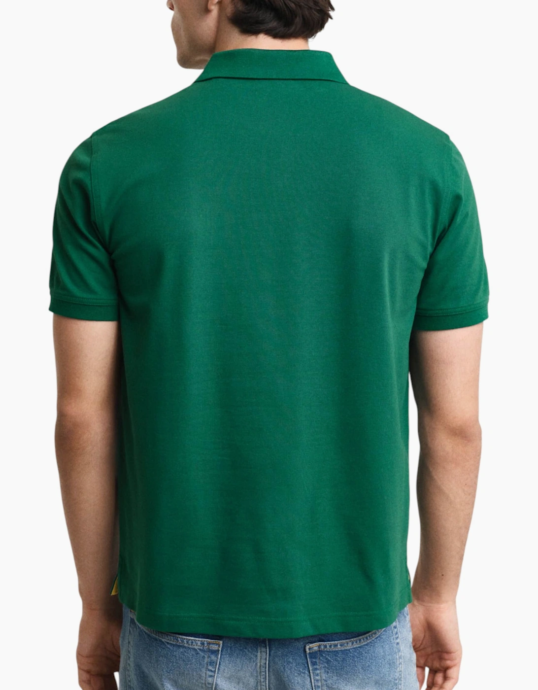 GANT MENS Polo Pique Shirt Short Sleeve Casual Cotton Top
