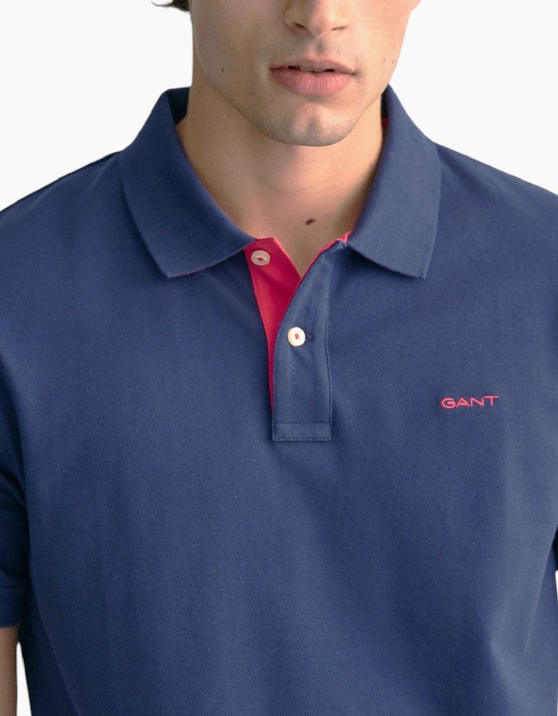 GANT MENS Polo Pique Shirt Short Sleeve Casual Cotton Top
