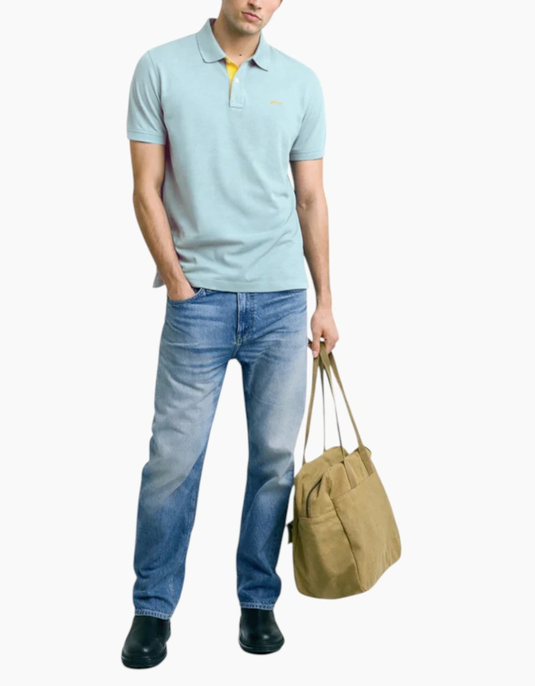 GANT MENS Polo Pique Shirt Short Sleeve Casual Cotton Top