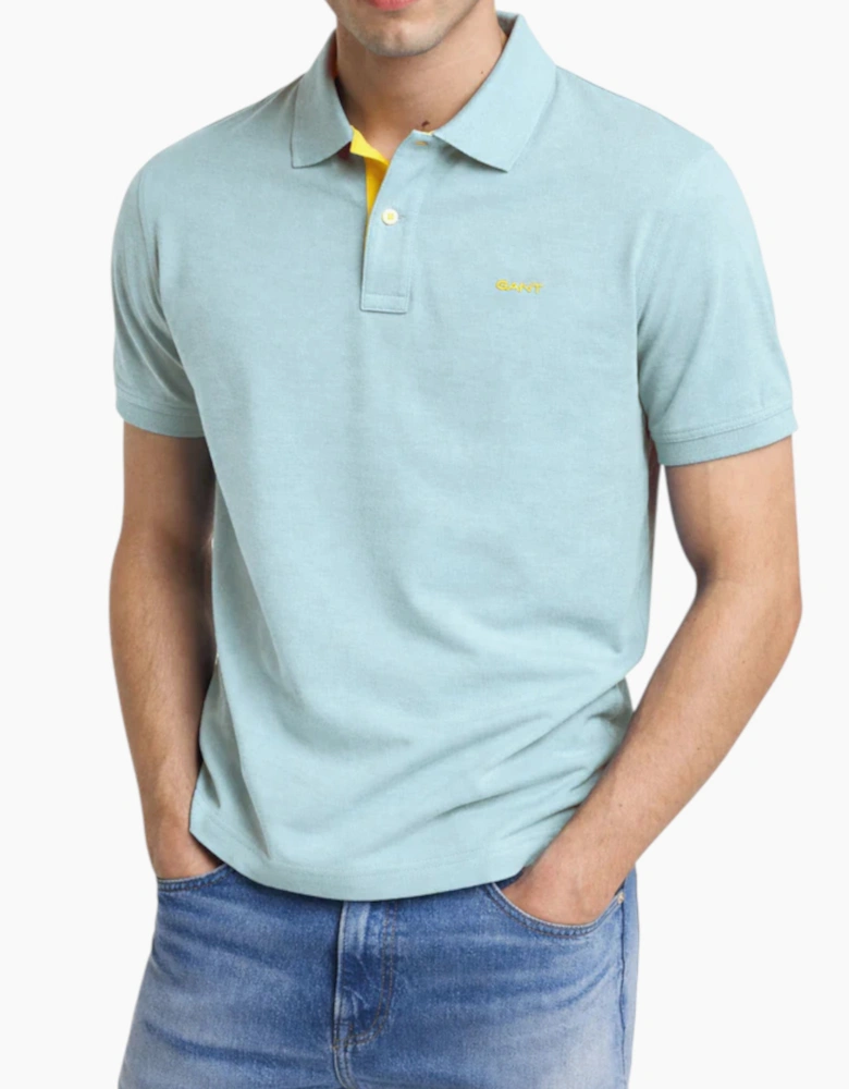 GANT MENS Polo Pique Shirt Short Sleeve Casual Cotton Top